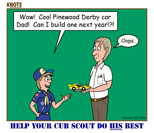 Make Good Pinewood Derby Cars
