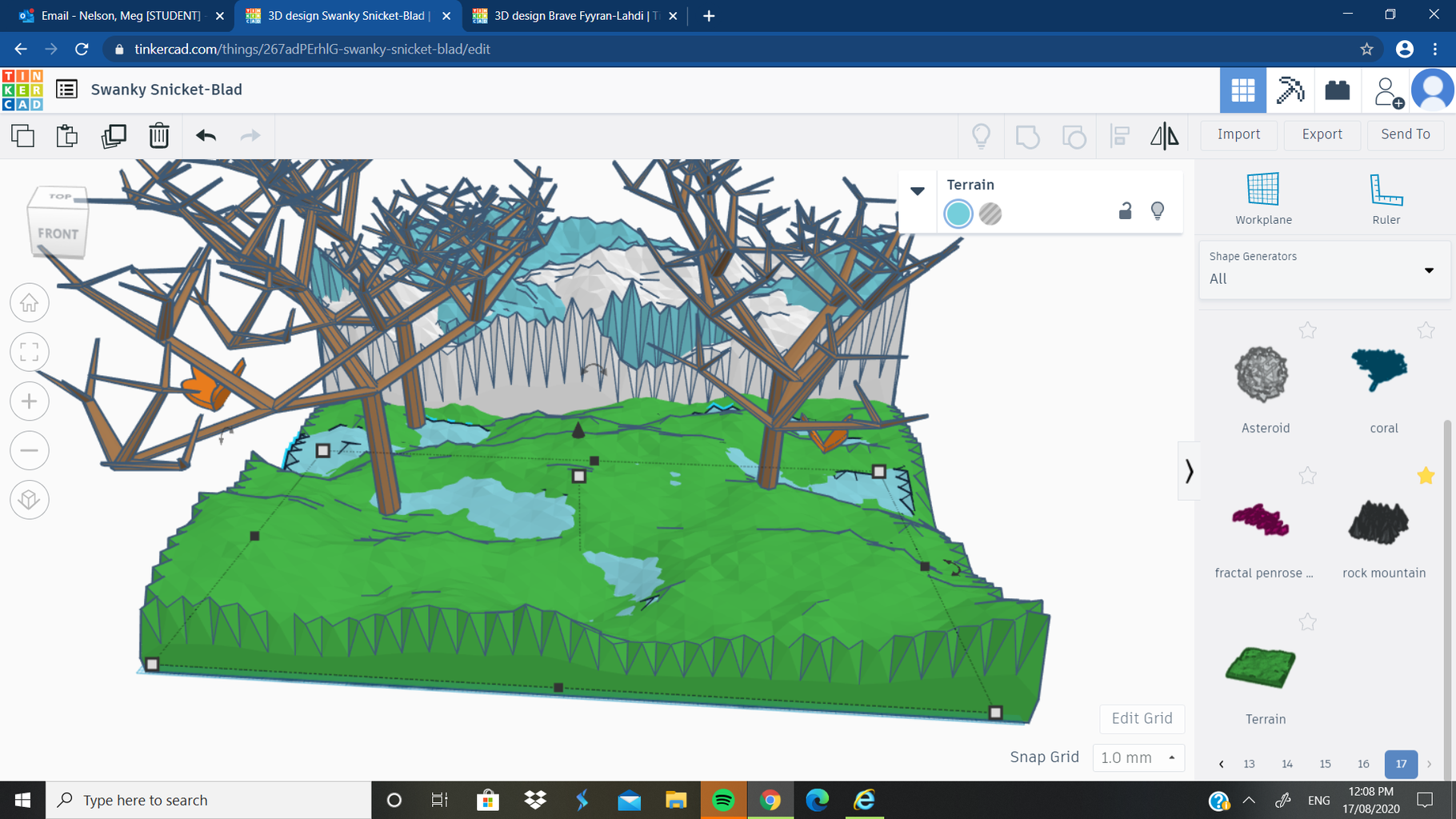 Forest on Tinkercad 7 Steps Instructables