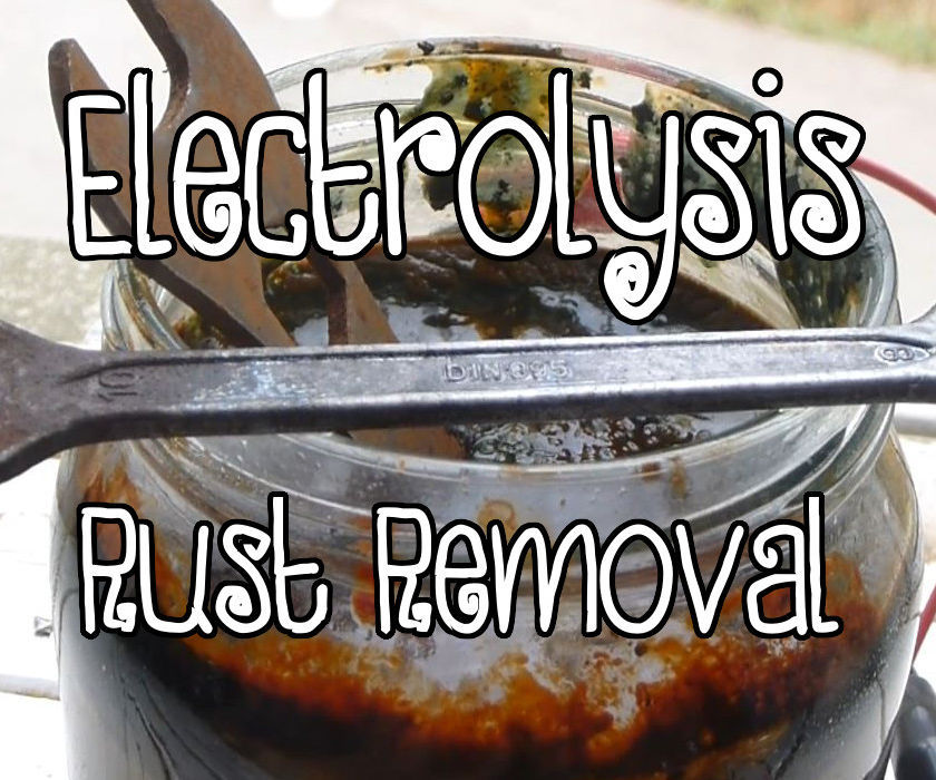 Electrolysis Rust Removal - DIY Tutorial