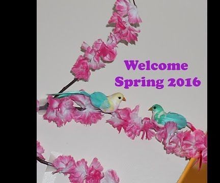 Spring Wall Decor | Spring Blooms | Cherry Blossom