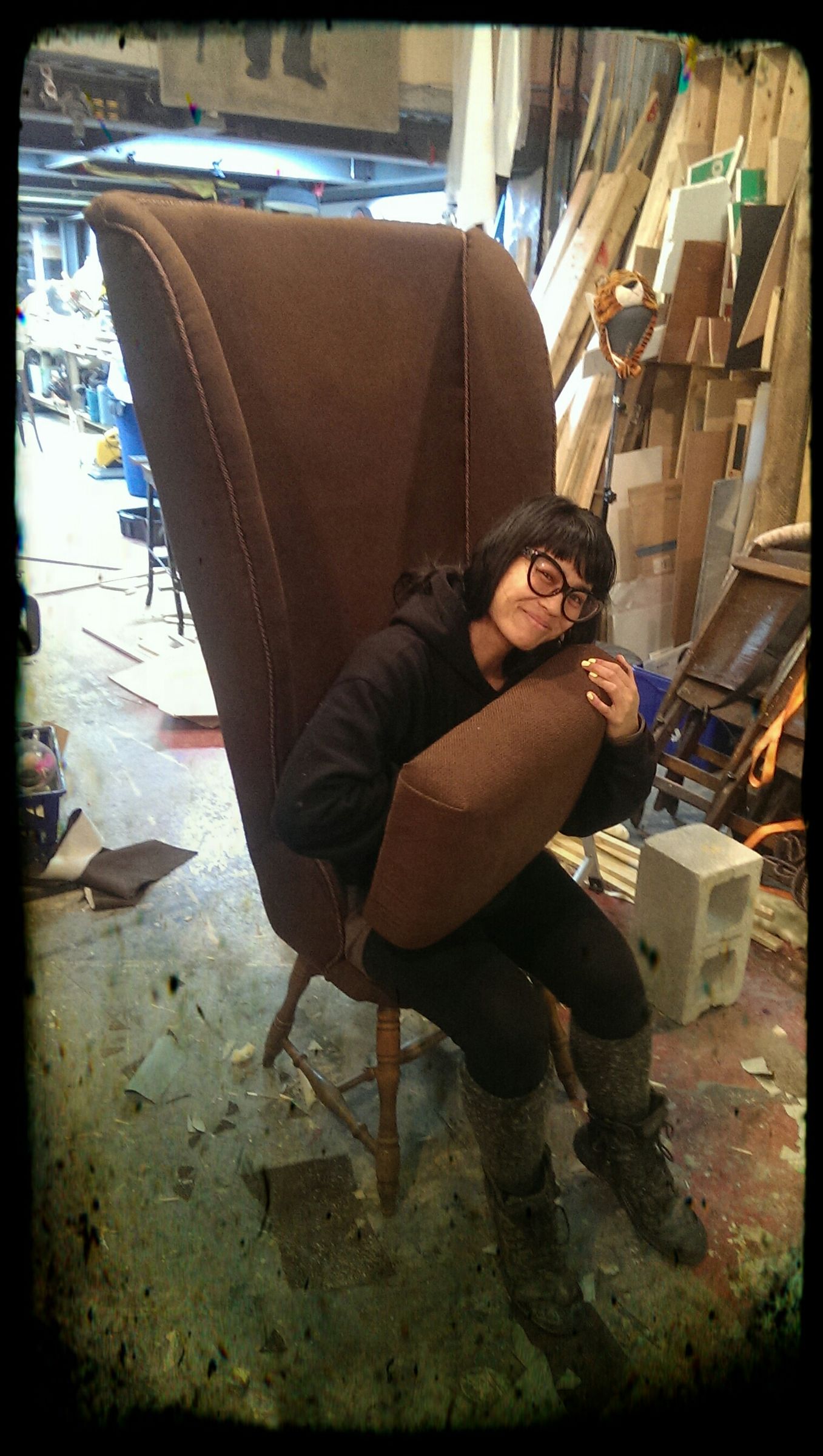 Tim Burtonnish Mad Hatter Tea Party Chair! 