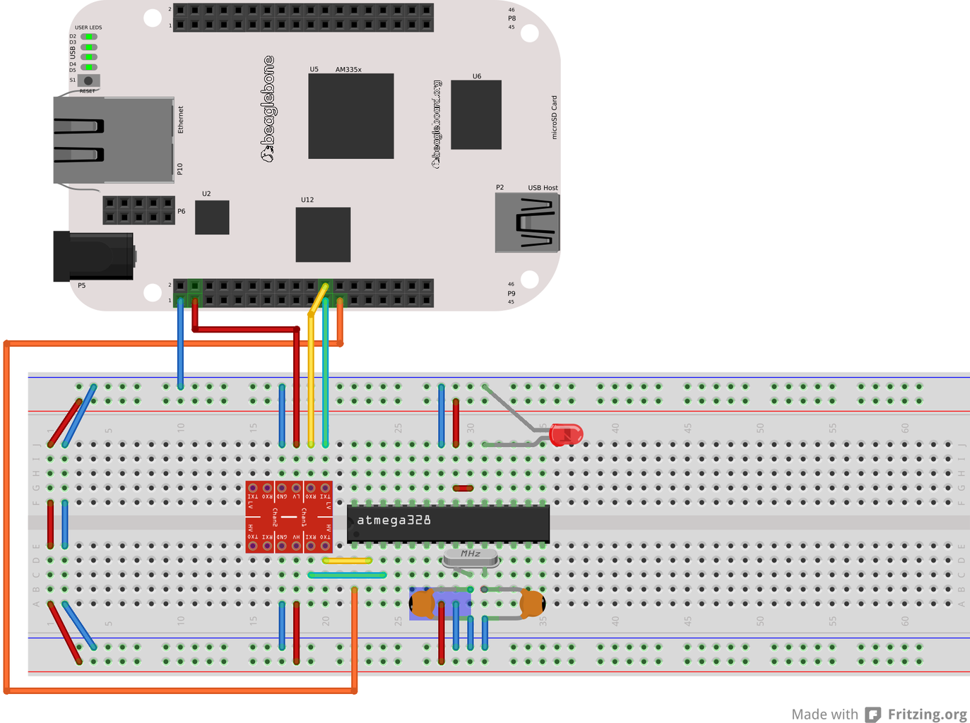 Program an Arduino Using BeagleBone, Without USB