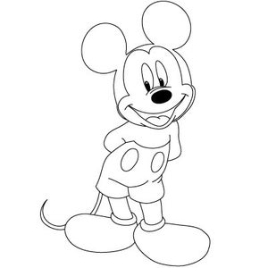 How to Draw Mickey Mouse