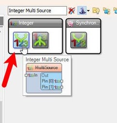 In Visuino Add & Set Components