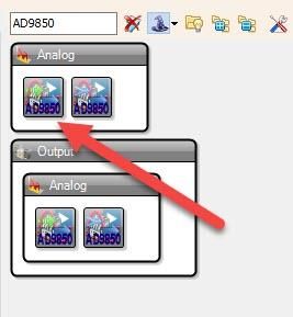 In Visuino Add Components