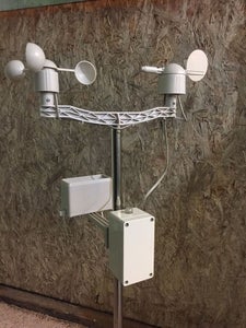 Web Connected Weather Station