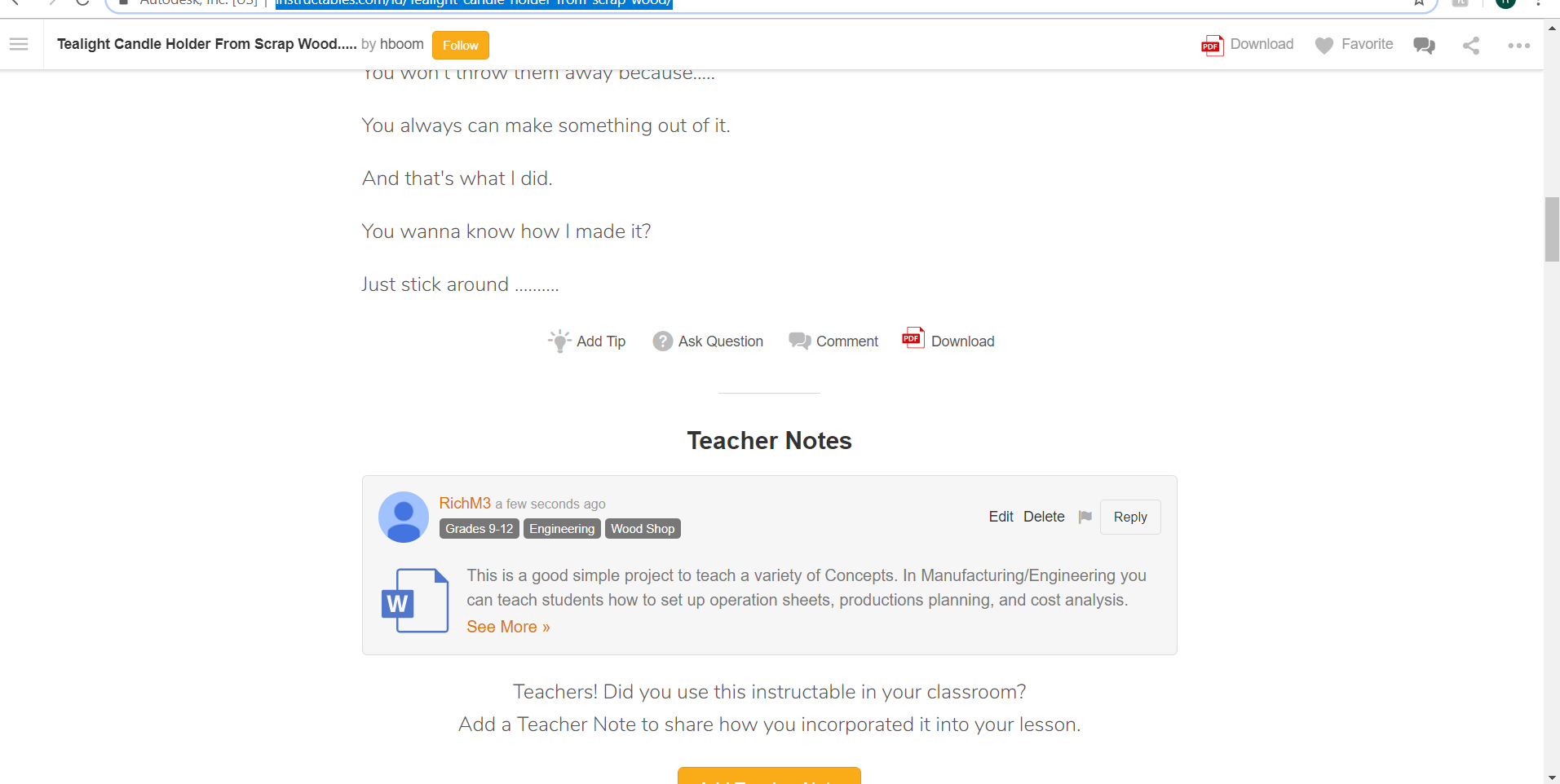 Scrap Wood Tea Candle Holders