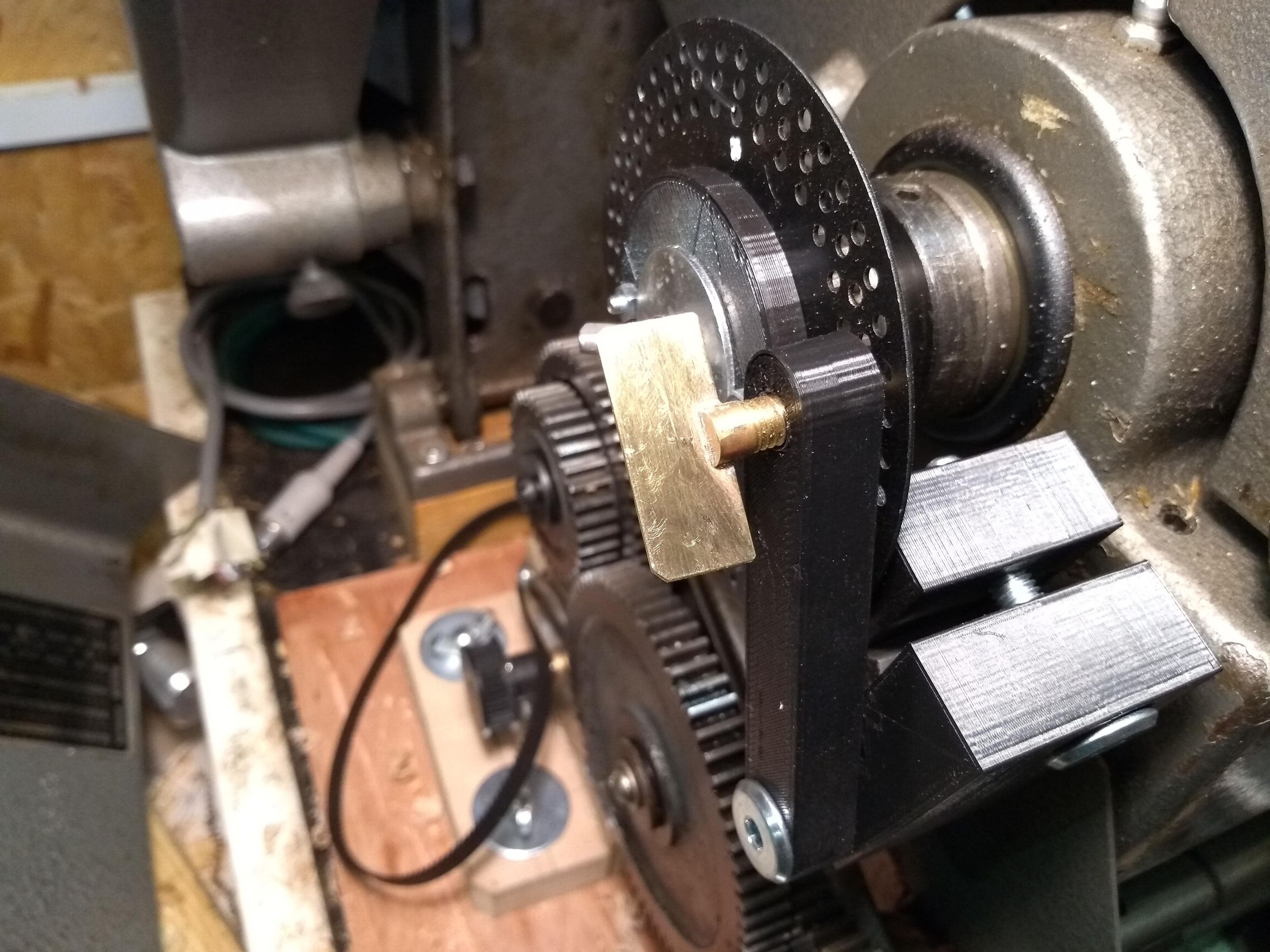 Myford ML10 Lathe Indexing Jig Dividing Head 5 Steps Instructables