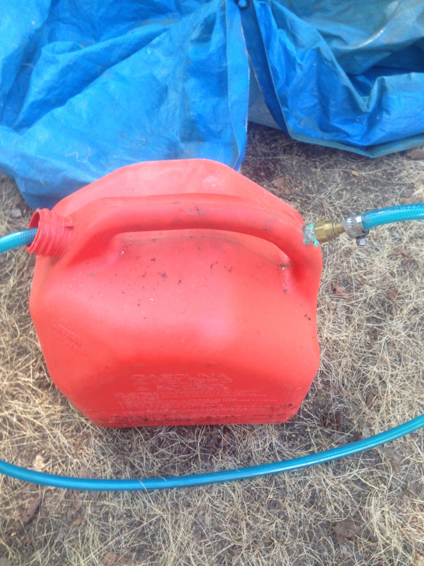 Mini Fuel Tank Out of Gas Can