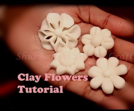 Easy Clay Flowers for Beginners