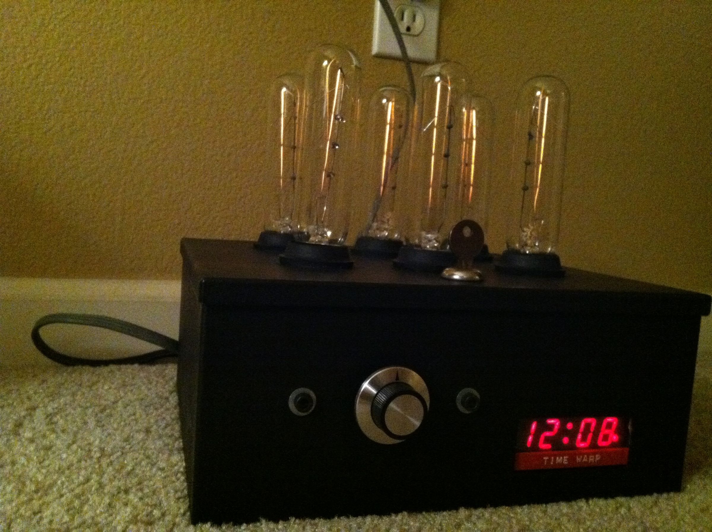 Mad Scientist Time Machine Lamp