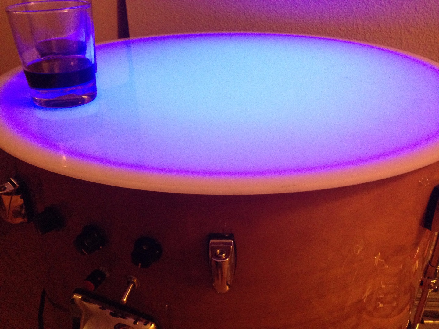 Interactive, LightUp Drum Table With Custom Interface 6 Steps (with