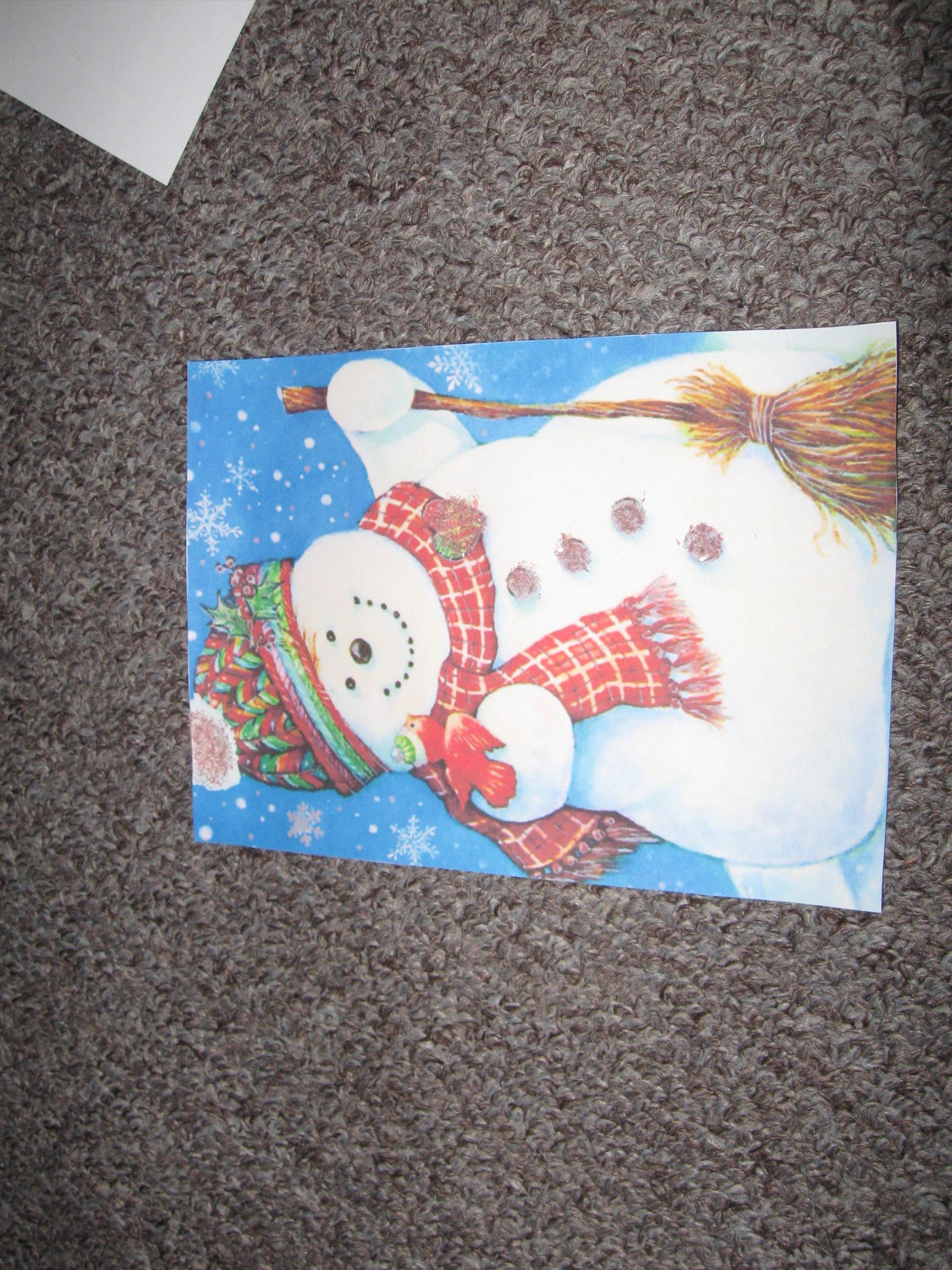 Recycle Brocken Glass Chtristmas Tree Toy