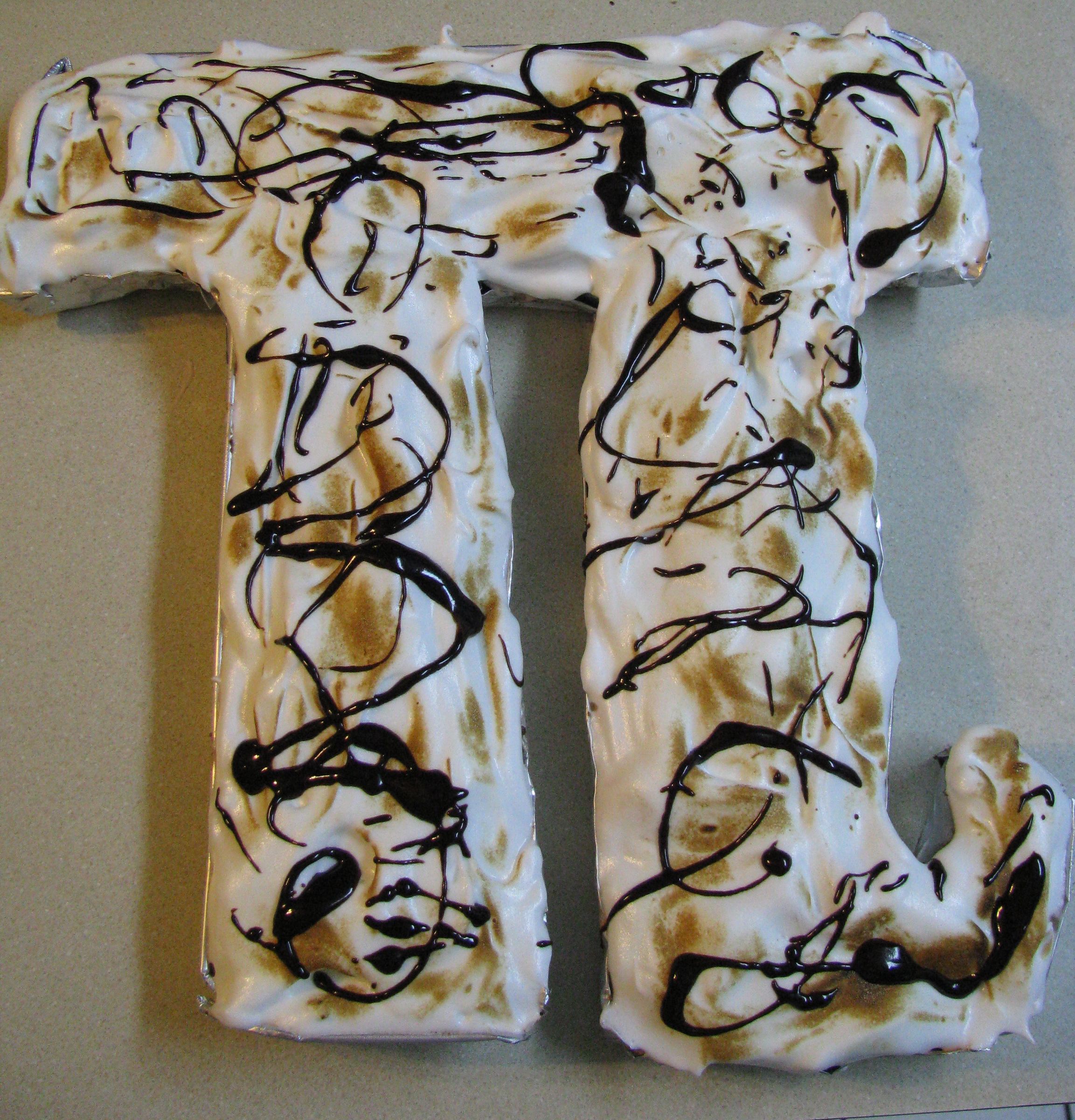 Pi Shaped Alaska Pie