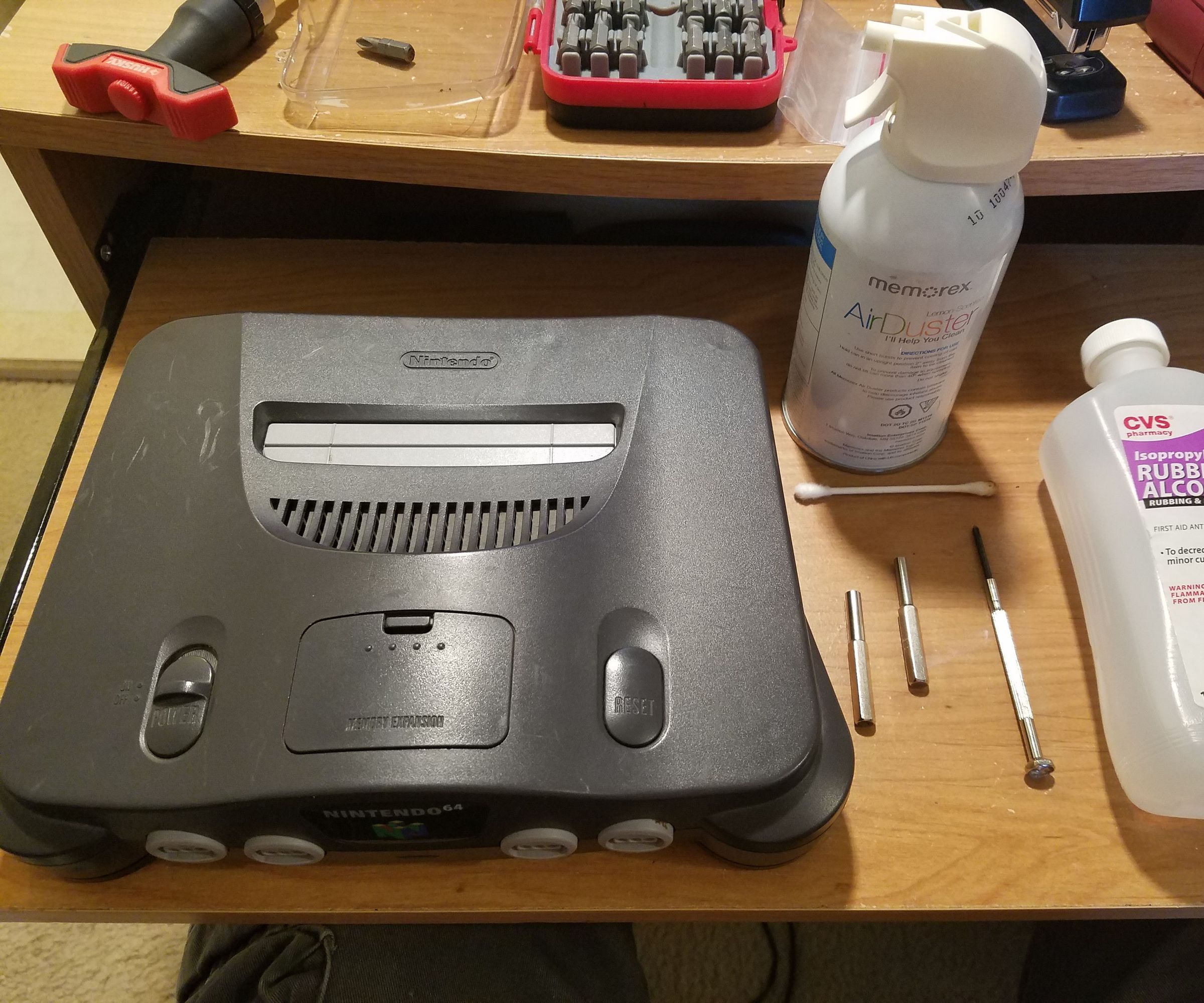 Restoring a Nintendo 64 N64