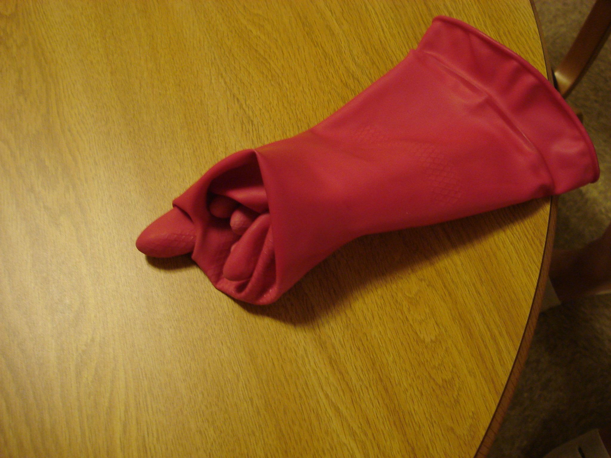"Un-invert Rubber Gloves Without Touching the Fingers" Technique