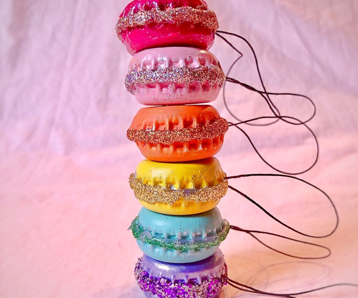 French Macaron Ornaments