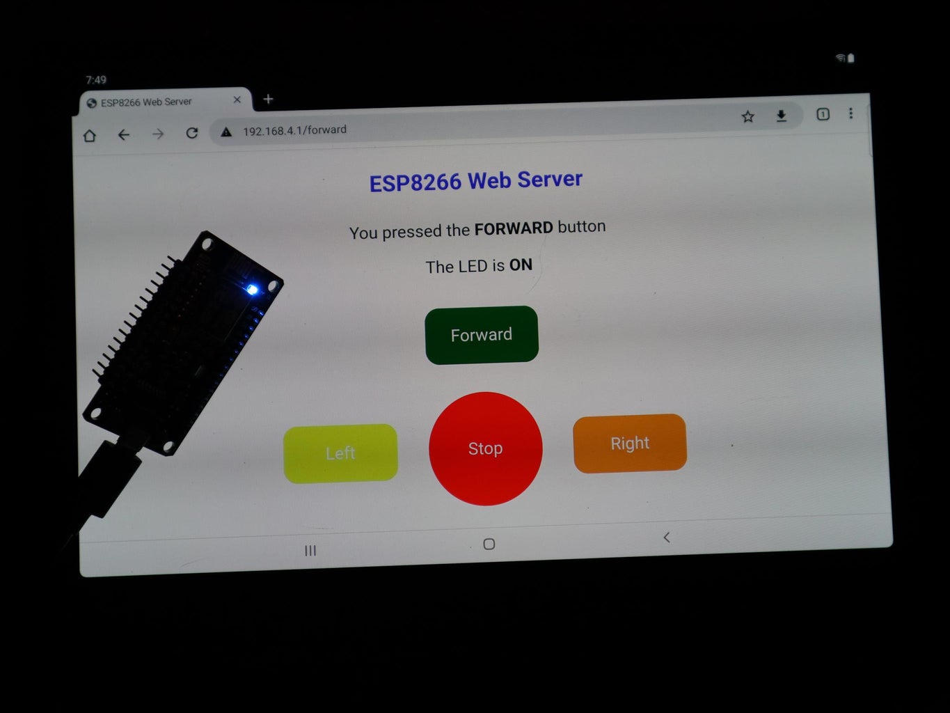 Remote Control Using an ESP8266 Wireless Module : 13 Steps (with ...