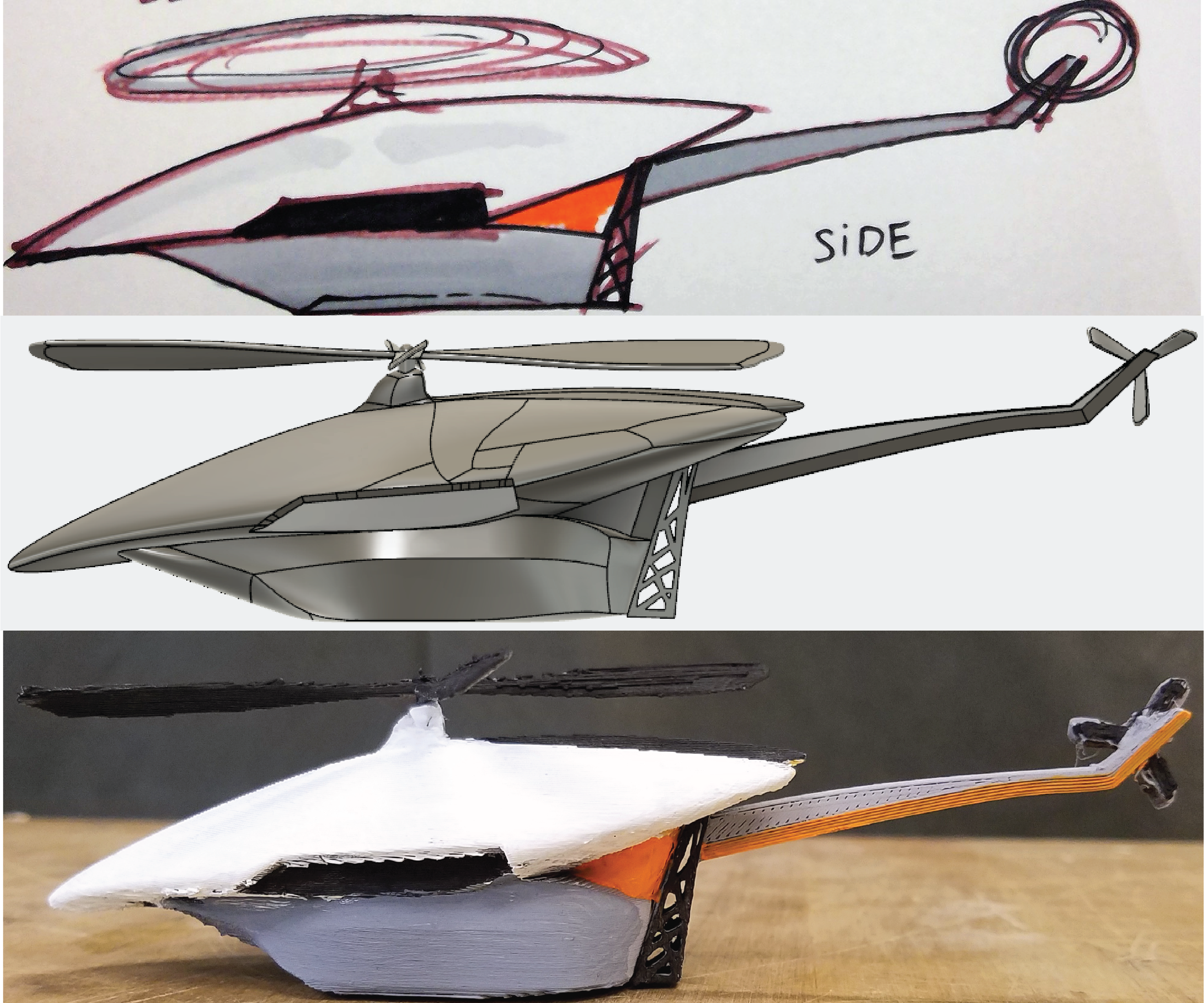 From Sketch to CAD to 3D Print