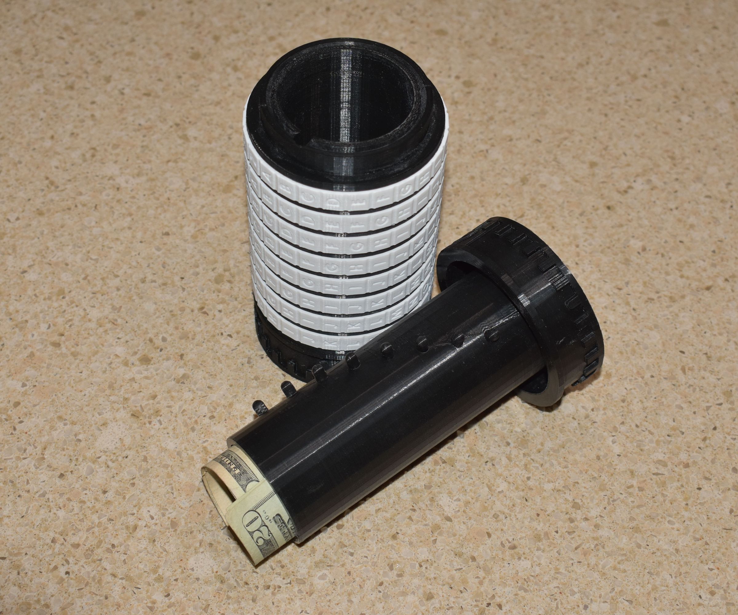3D Printed Cryptex With a Twist