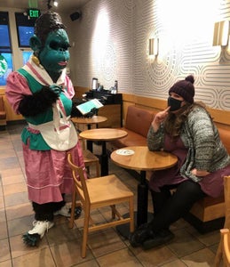 Sasquatch Waitress Costume