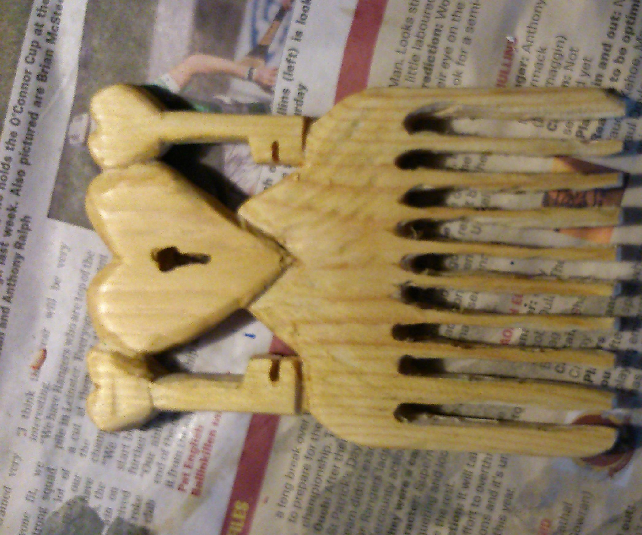 Love Heart Comb