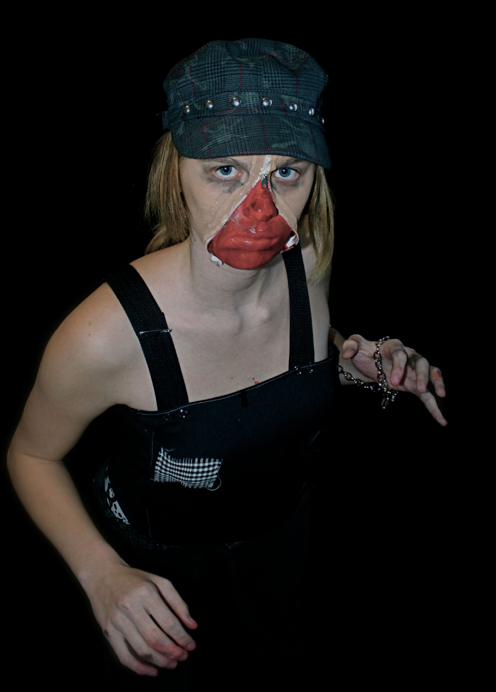 Halloween How-To- Zipper Face