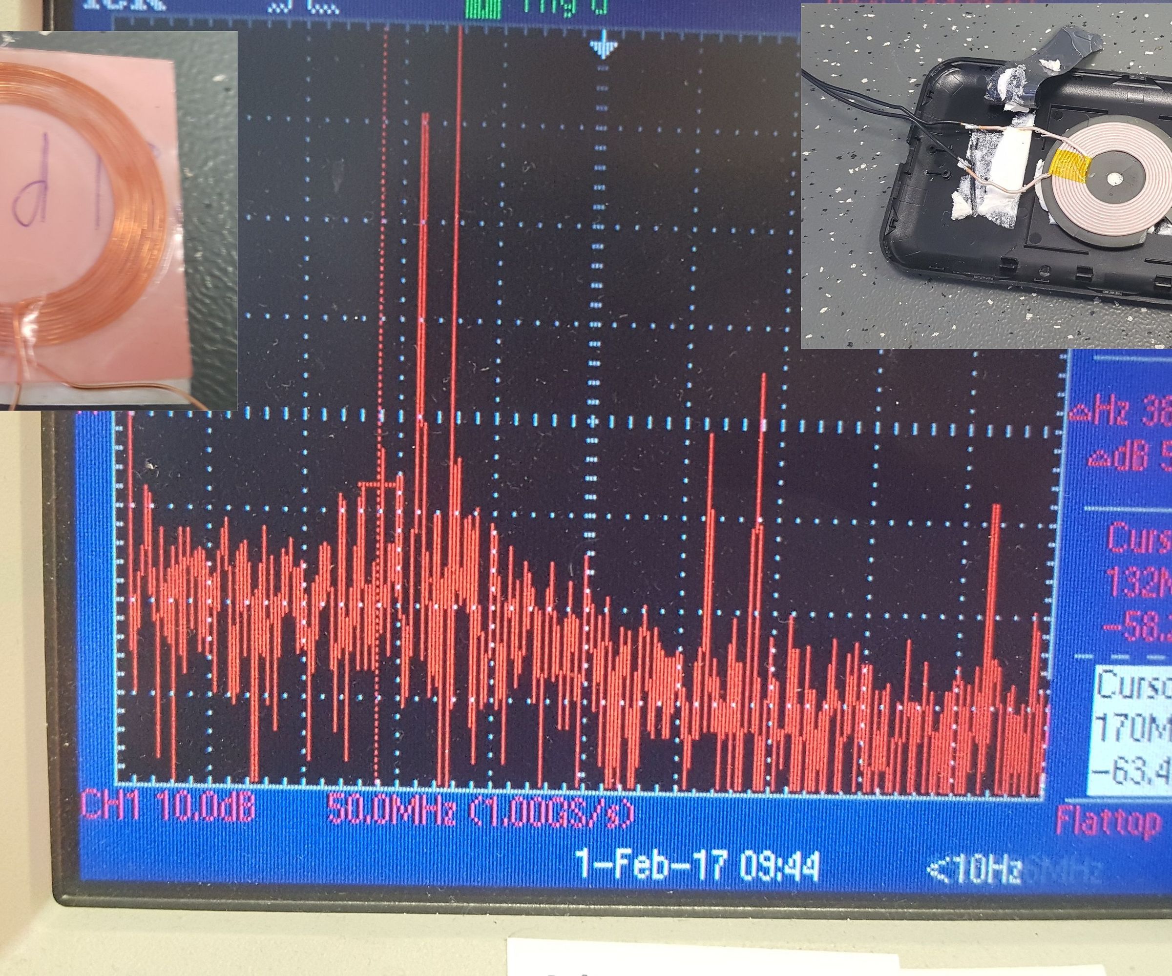 EMC - Radiated Emissions Tool Sensor