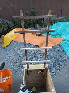 Attaching the Trellis Bars