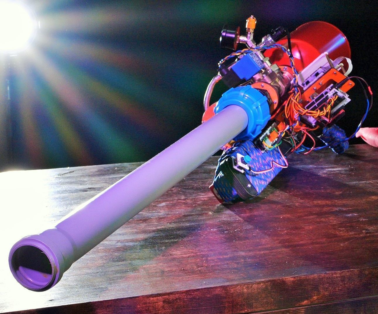 Automatic Pneumatic Cannon. Portable and Arduino Powered. 