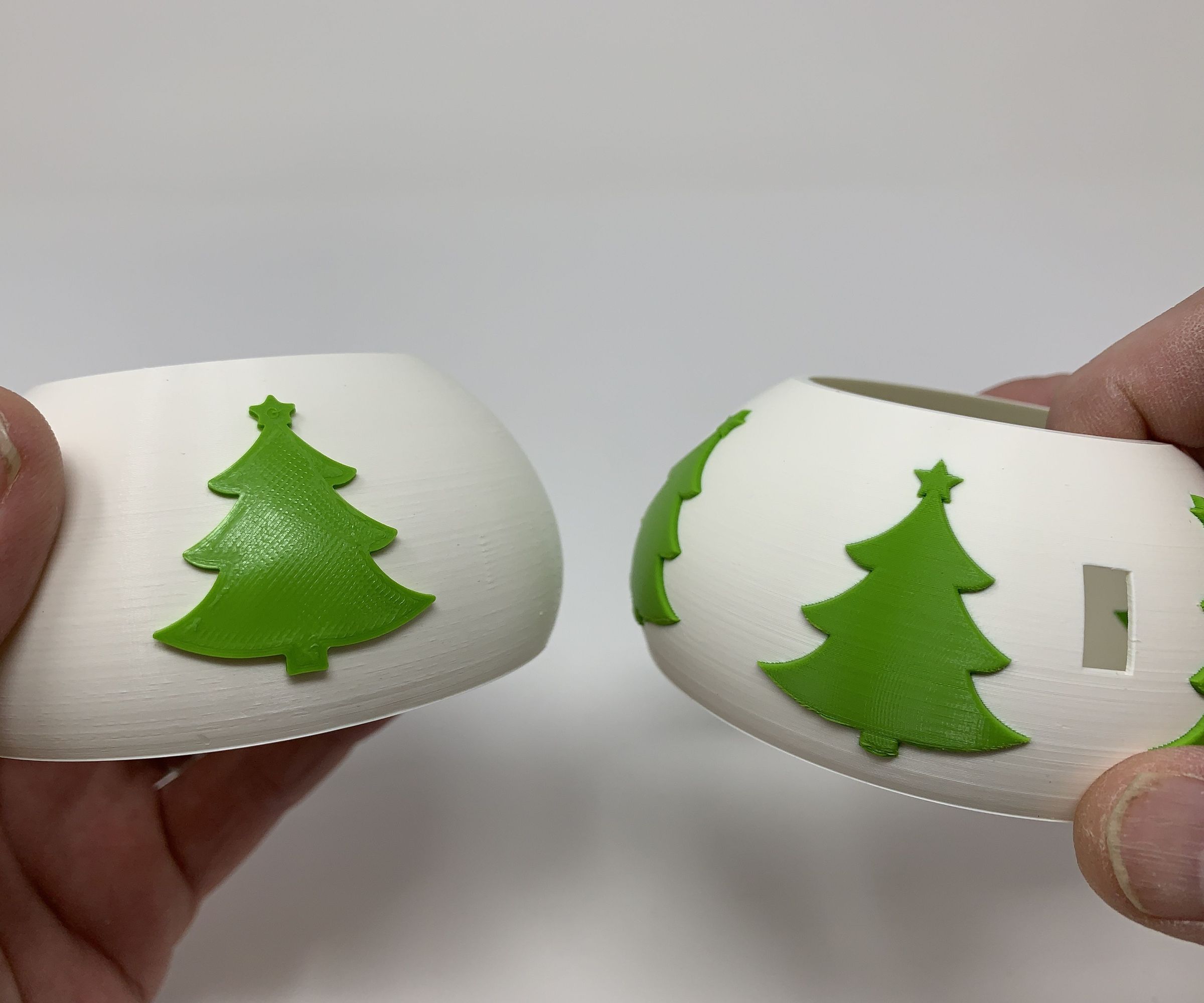 Robotic Christmas Teapot Multi-Color With Single Extrusion