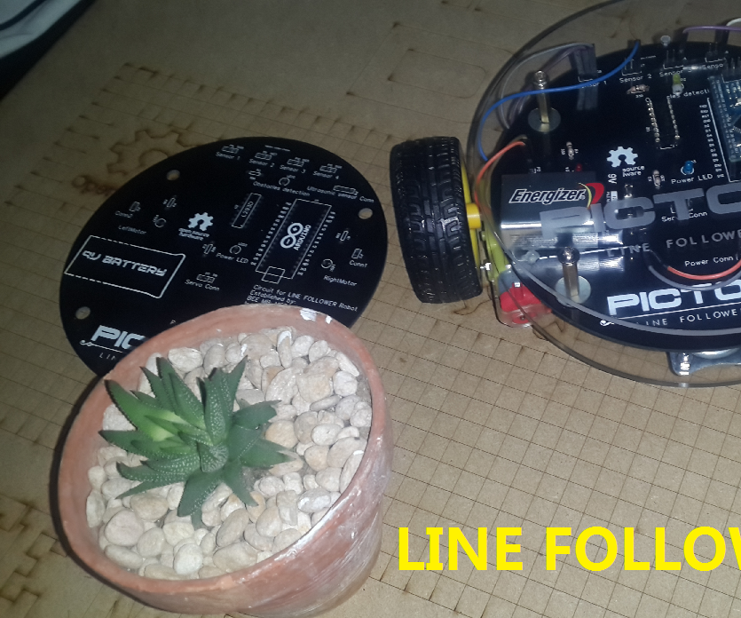Line Follower Robot (PICTO 92)