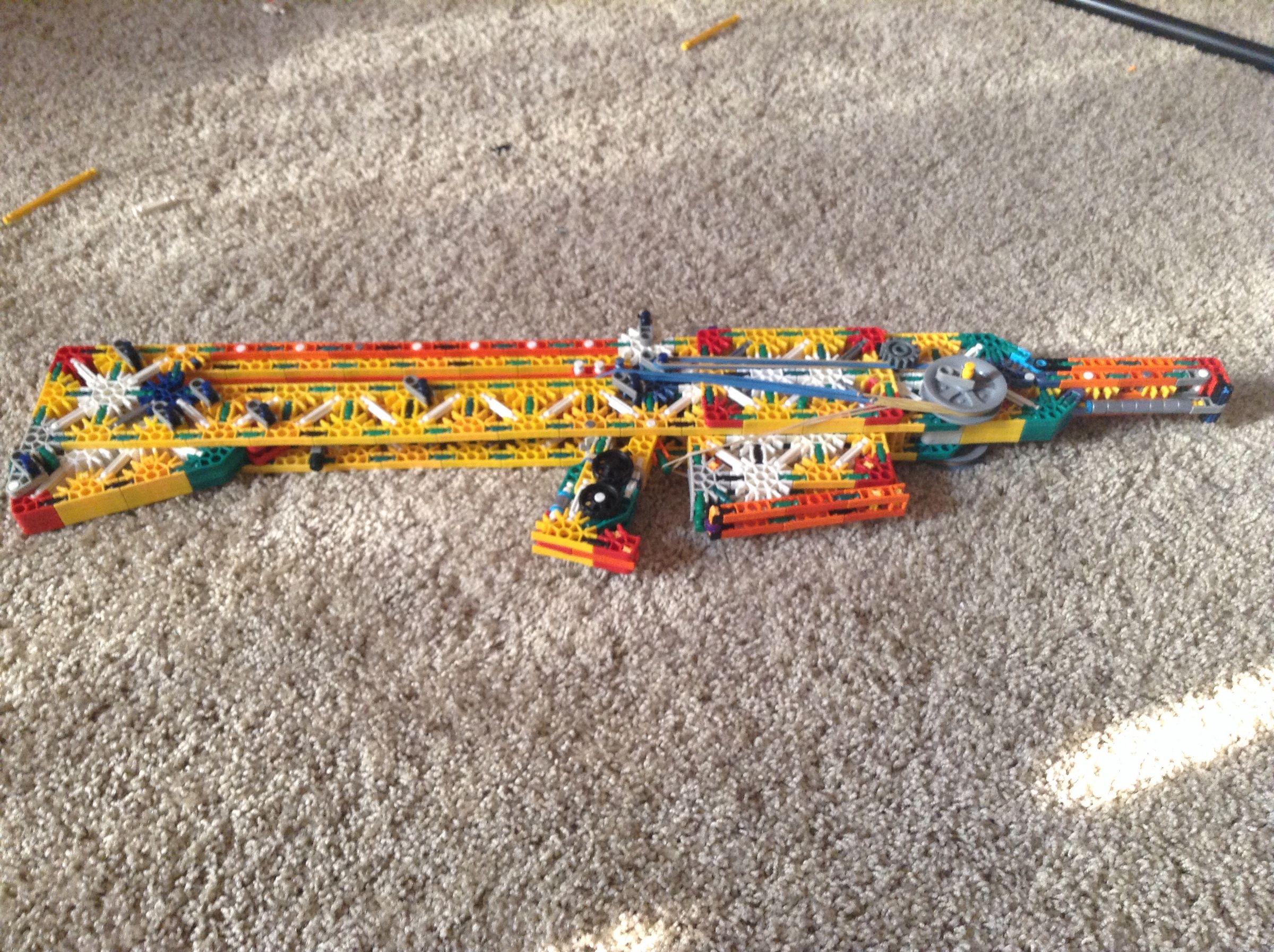 The Razor a Knex Rail Gun