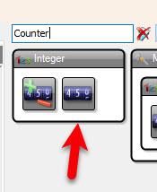 In Visuino Add Components