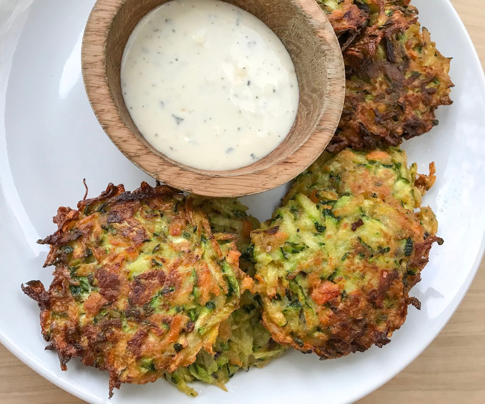 Fried Zucchini Fritters