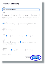 Step 3 Schedule Your First Meeting