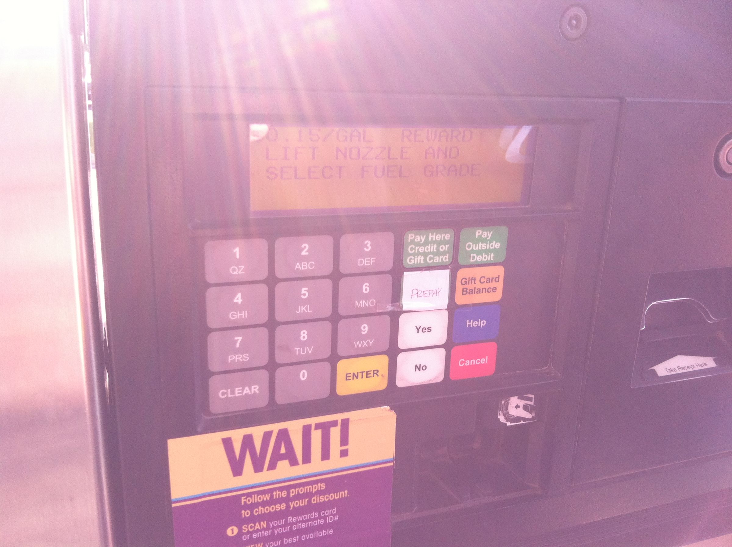 How to Operate a Gas Pump at Smith's Fuel Center 10 Steps Instructables