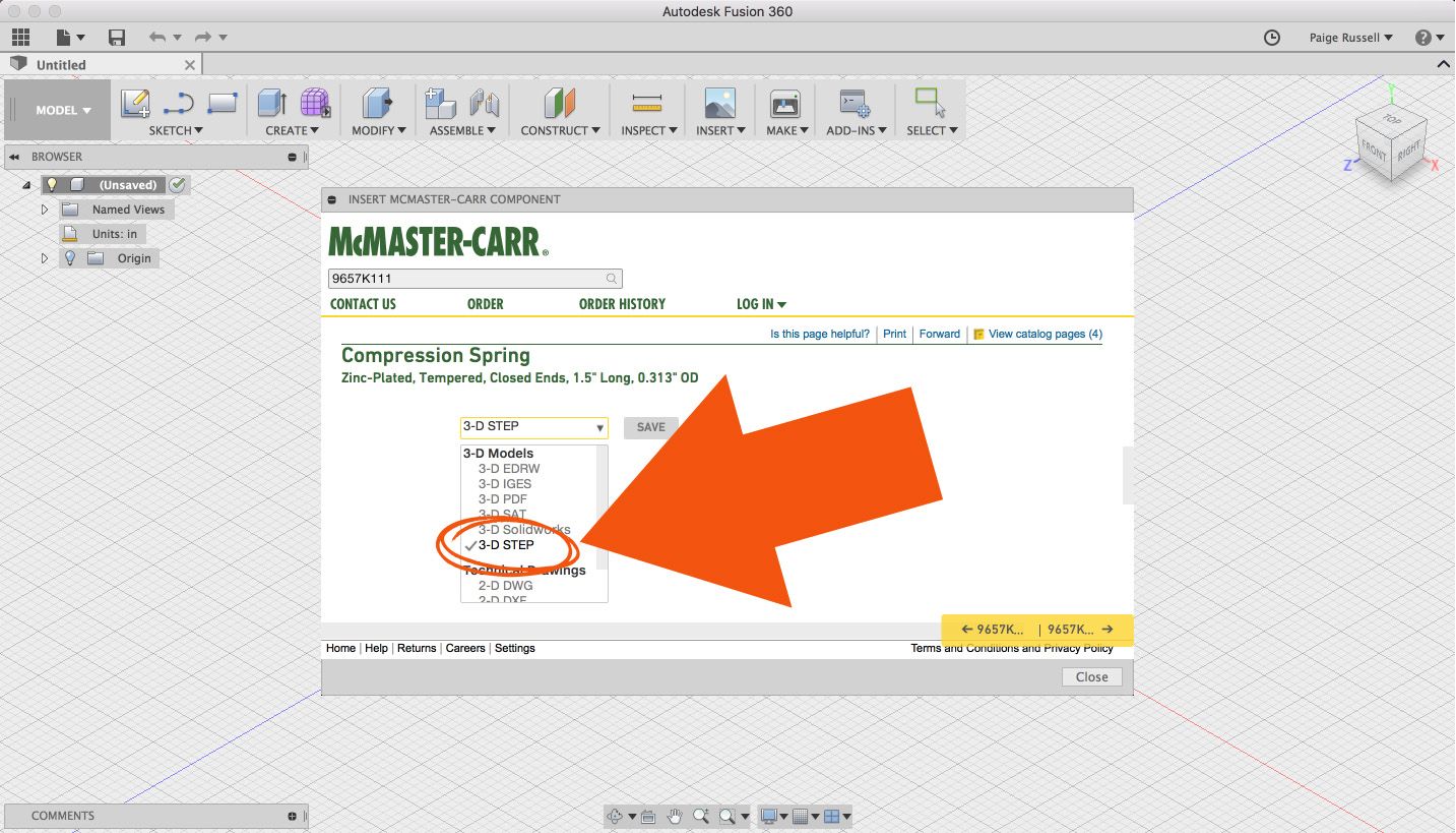 Import McMasterCarr Components Into Tinkercad 4 Steps (with Pictures