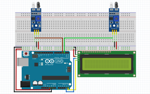 Create Circuit Diagram for Arduino Speed Sensor