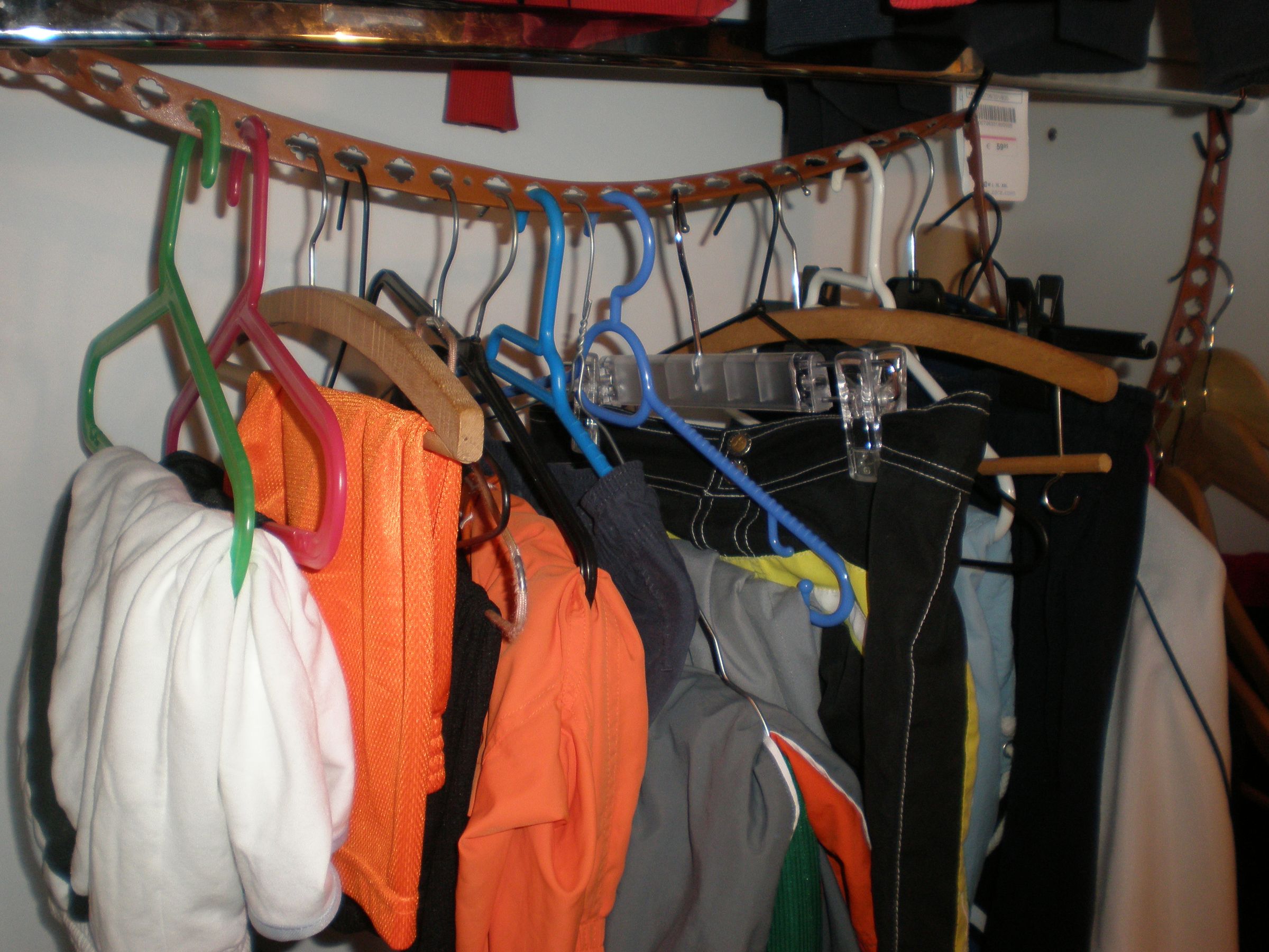 A More Efficient Closet Using Belts