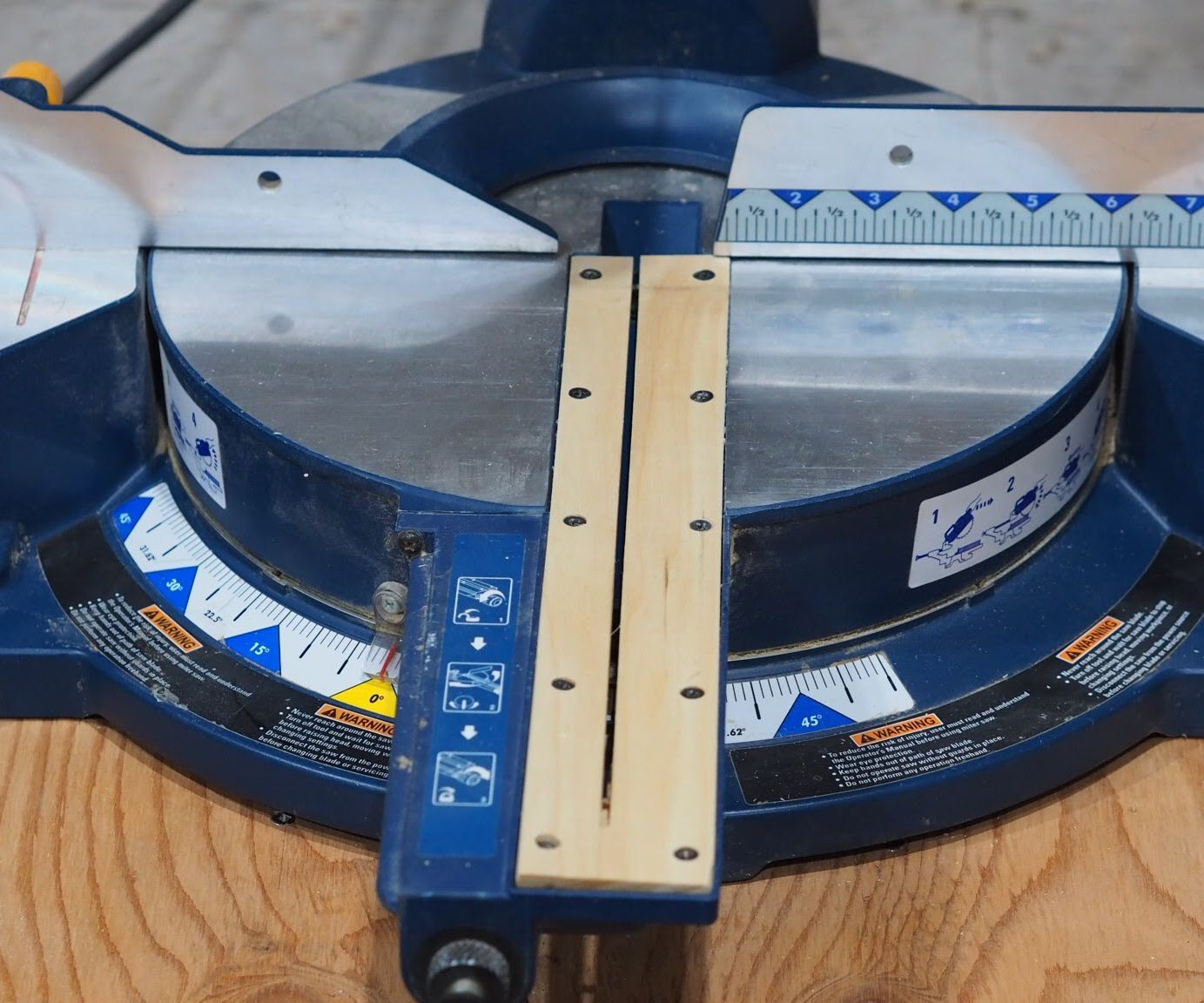 Miter Saw Zero Clearance Insert