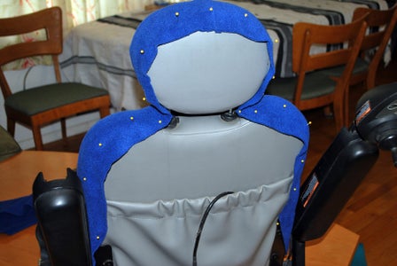 Prepping and Pinning the Seat Back