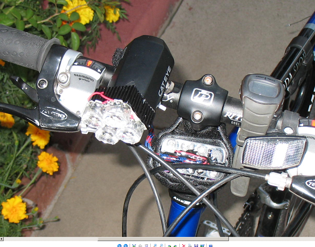A Portable Luxeon Bike Light