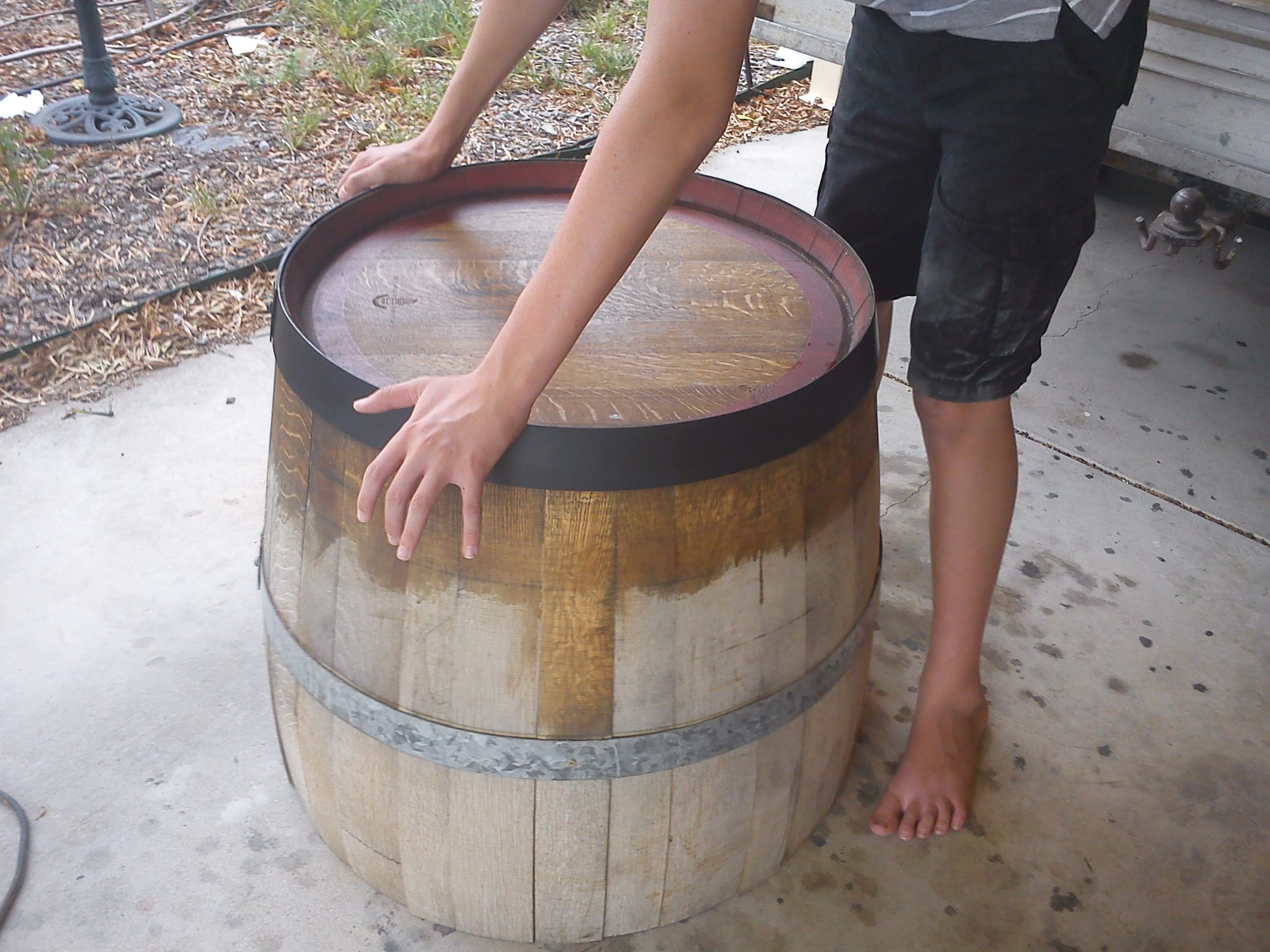Wine Barrel Beer Table 12 Steps (with Pictures) Instructables