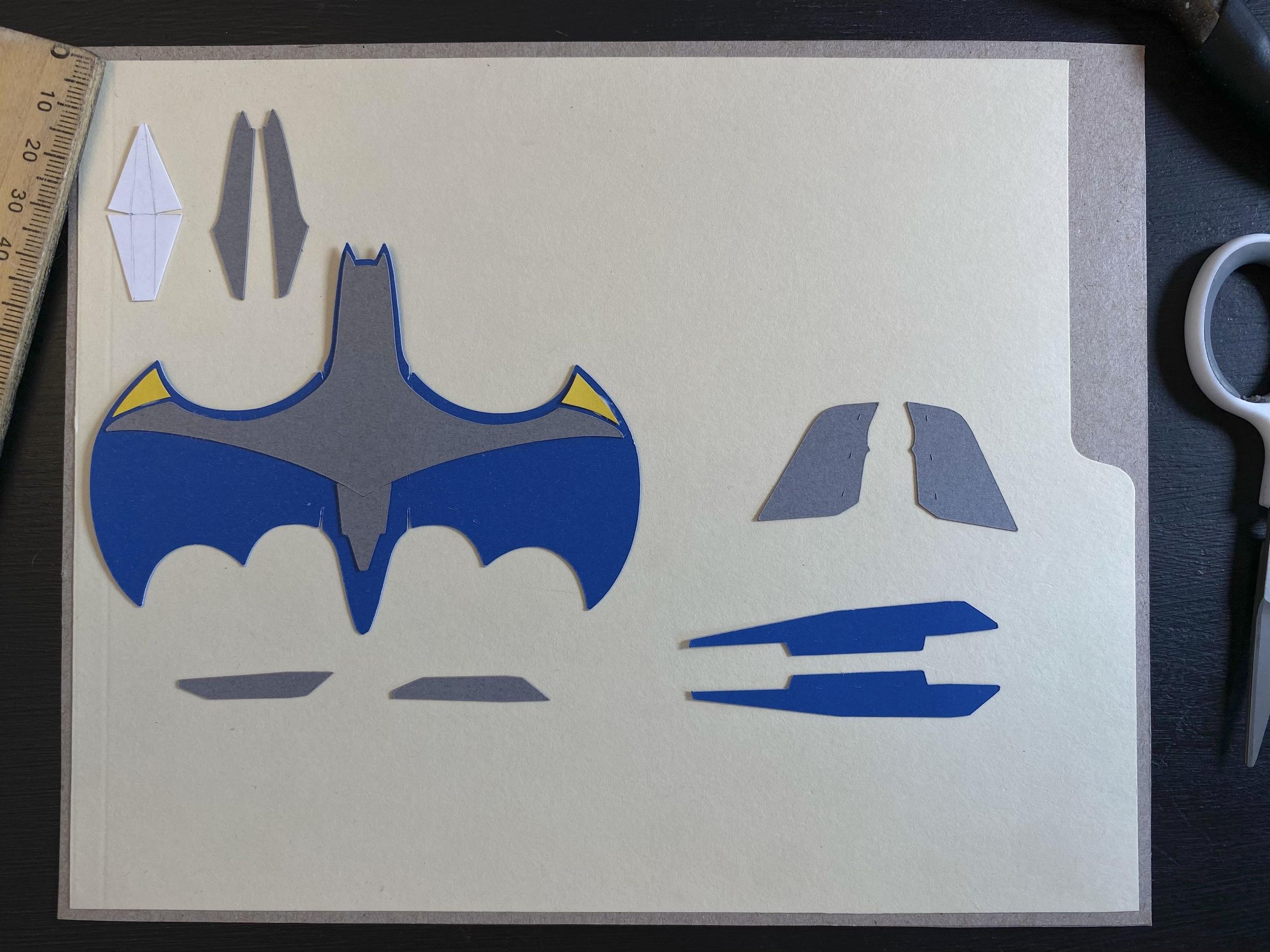 Batwing Card Stock Glider : 8 Steps (with Pictures) - Instructables