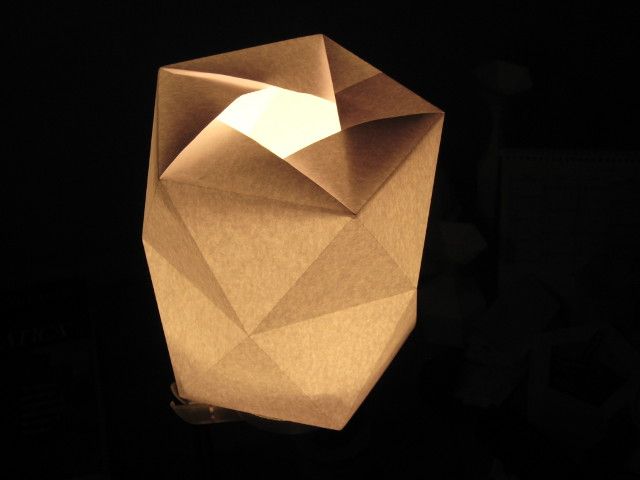 Pentagonal-Dual-Antiprism Lampshade