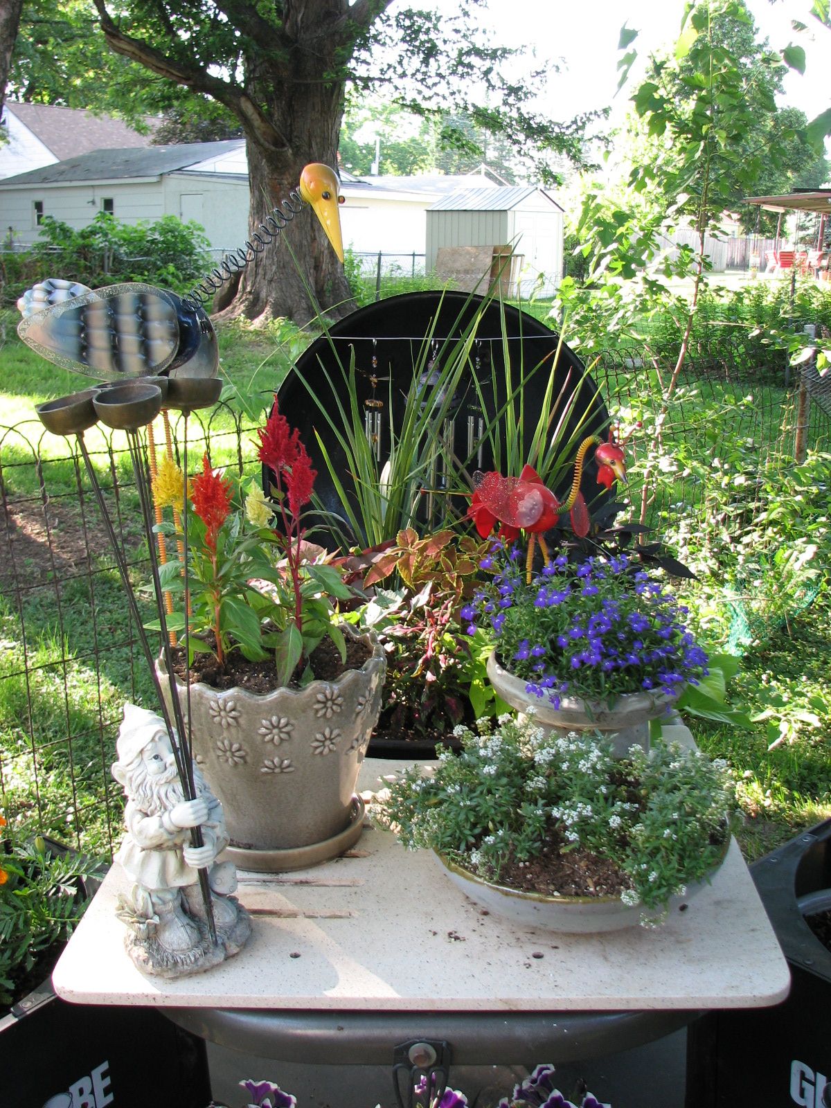 How to Turn Your Old Grill Into a Planter