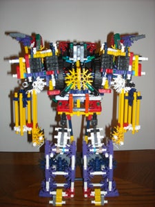 Here Are Some of My Custom and Glitched's Knex Transformers
