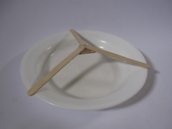Popsicle Stick Napkin Tent