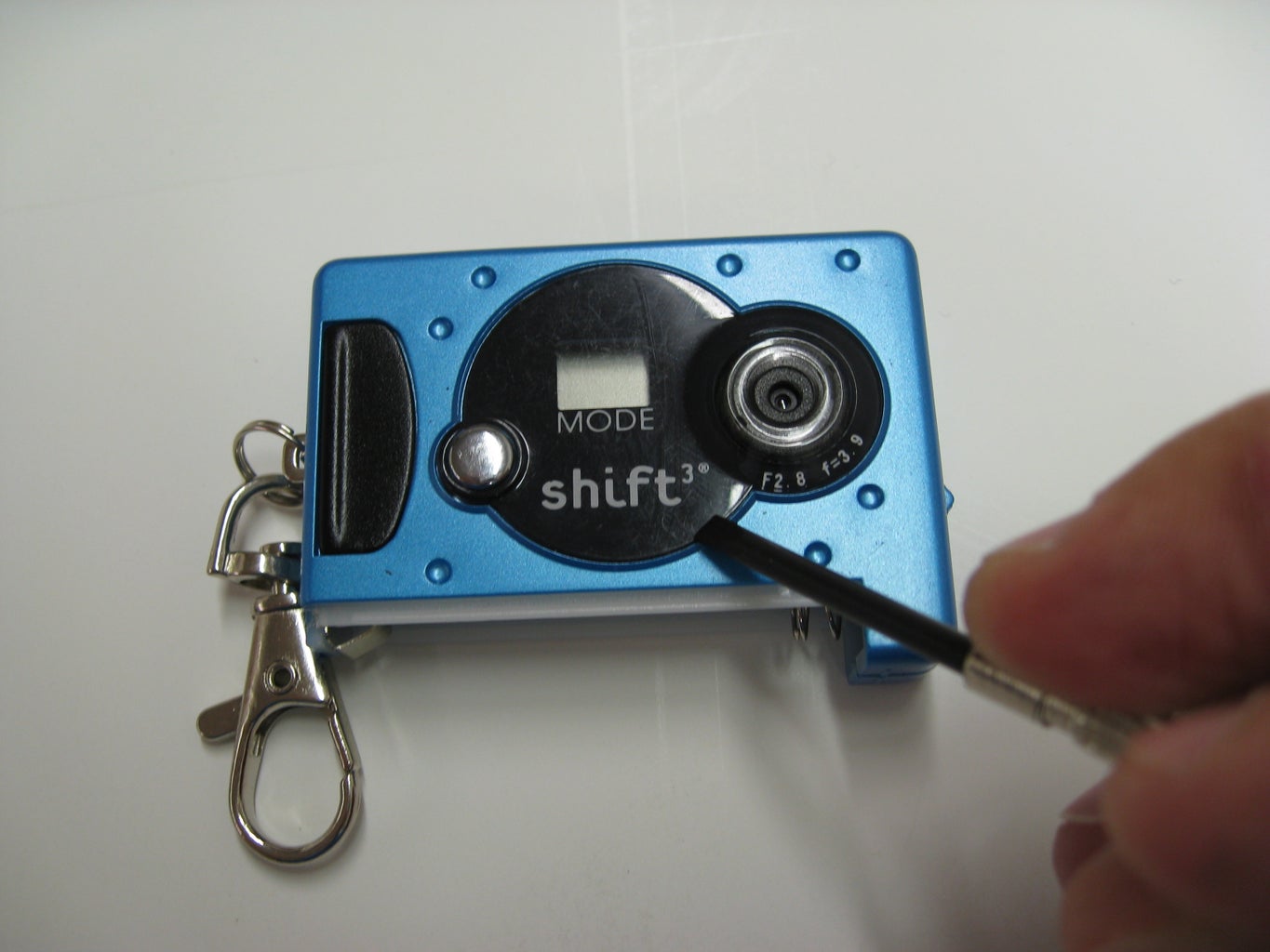 Crack Open and Disassemble the Keychain Camera